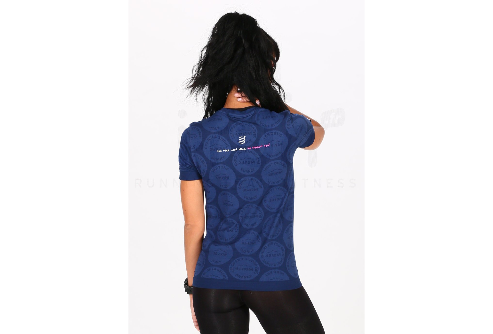 Compressport camiseta manga corta Training Badges Mont Blanc 2020