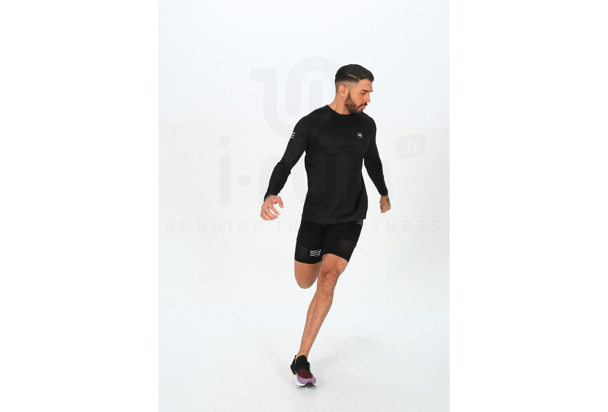 Compressport camiseta manga larga Training