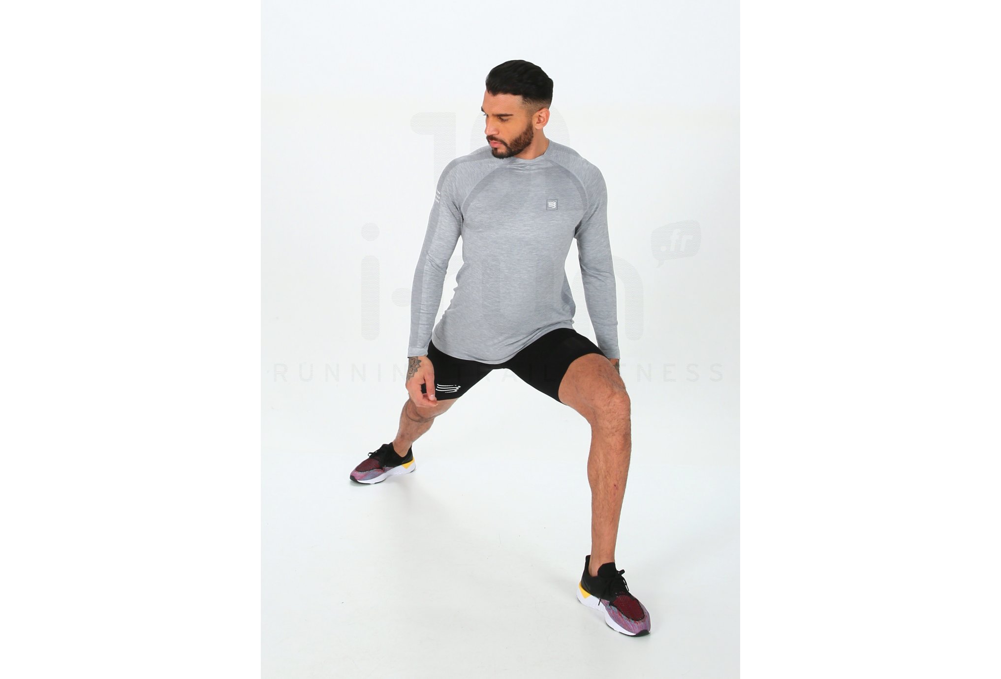 Compressport camiseta manga larga Training
