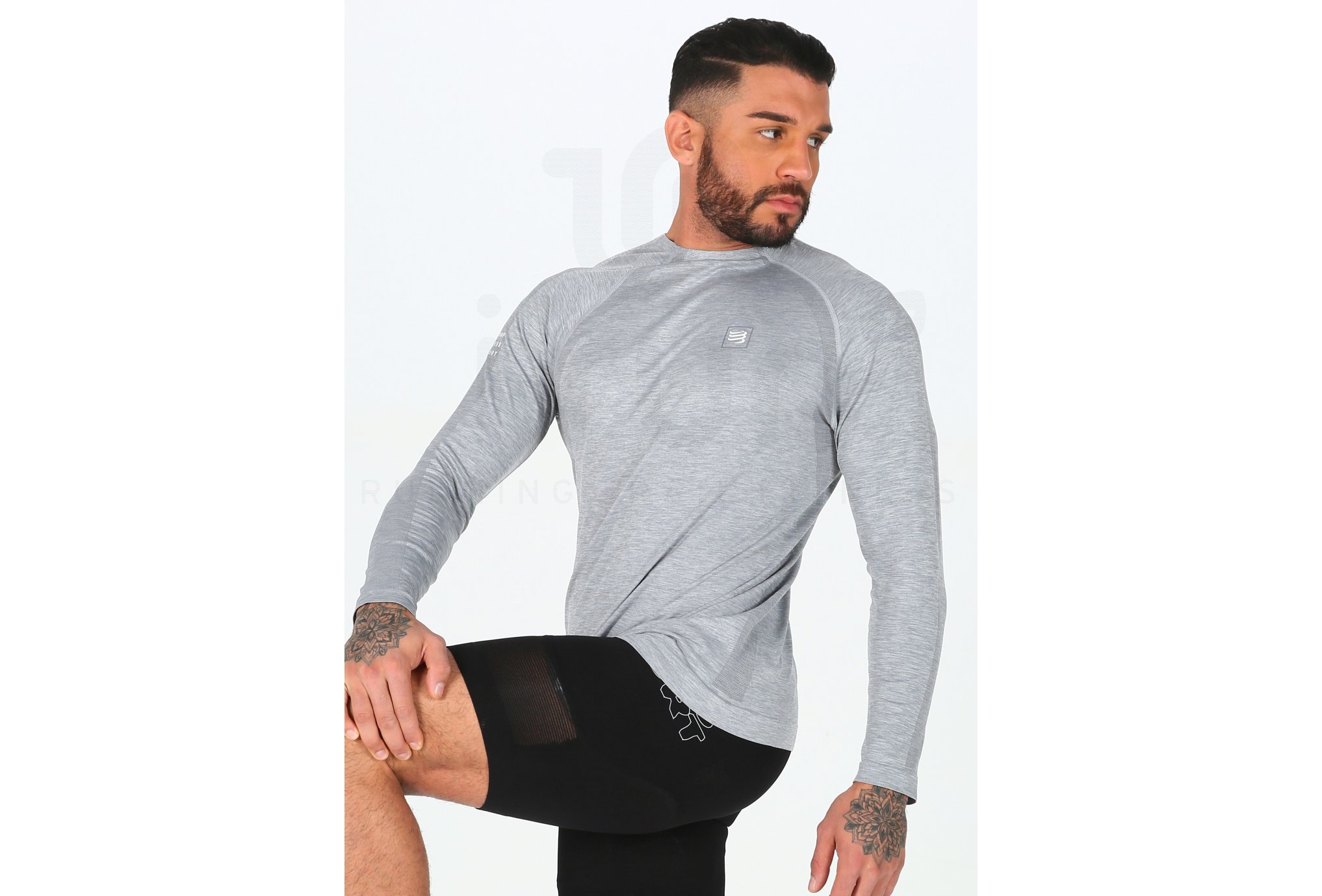 Compressport camiseta manga larga Training