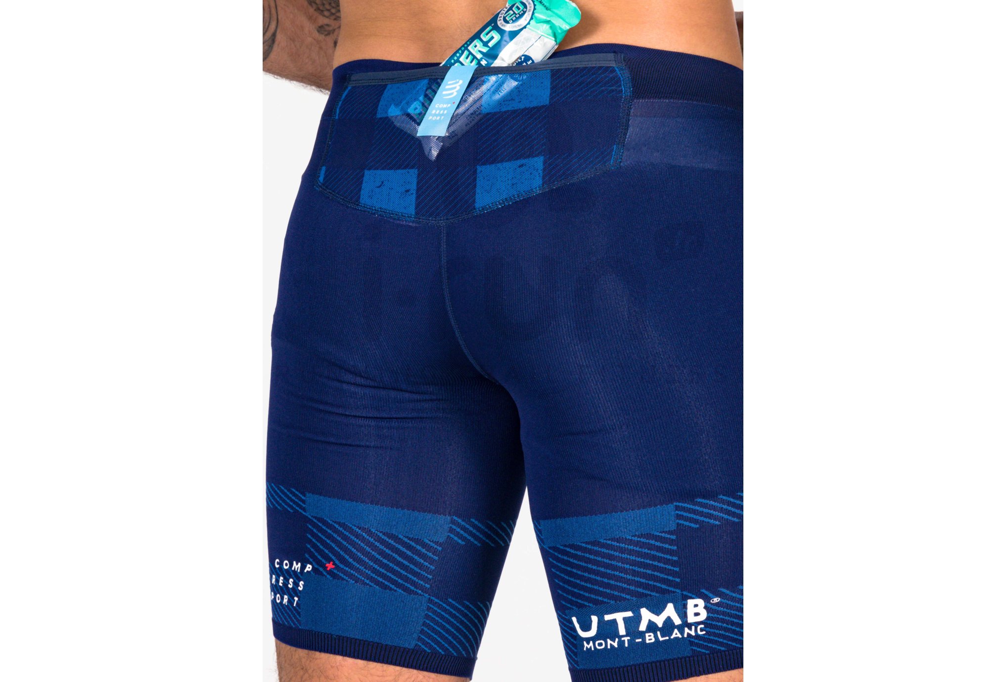 Compressport malla corta Ultra Trail Under Control UTMB 2021