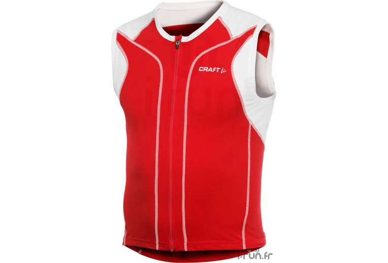 Craft Tri Race Maillot Rouge M 