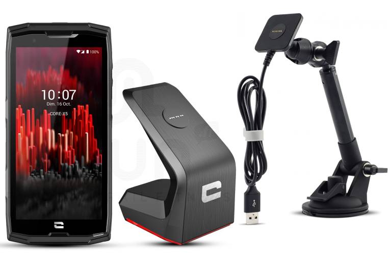 Crosscall Core-X5 + X-Car Pro et X-Dock 2 