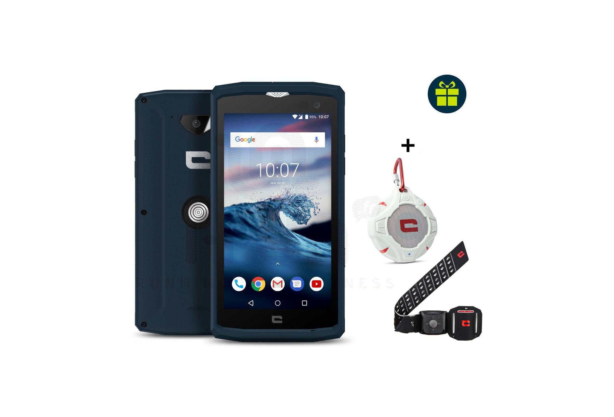 Crosscall Pack de tel�fono Core-X3 + X-Armband + X-Wave de regalo