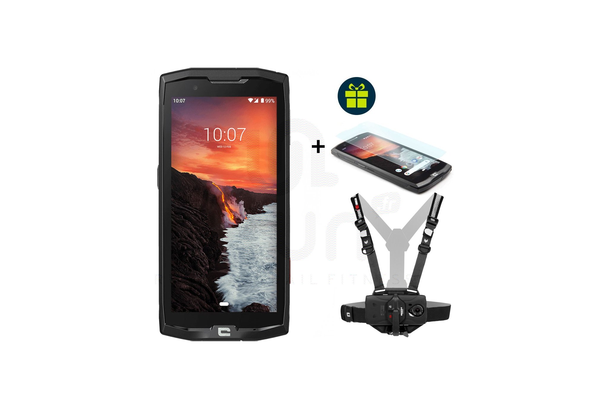 Crosscall Pack Core-X4 + X-Chest + Verre tremp� X-Glass