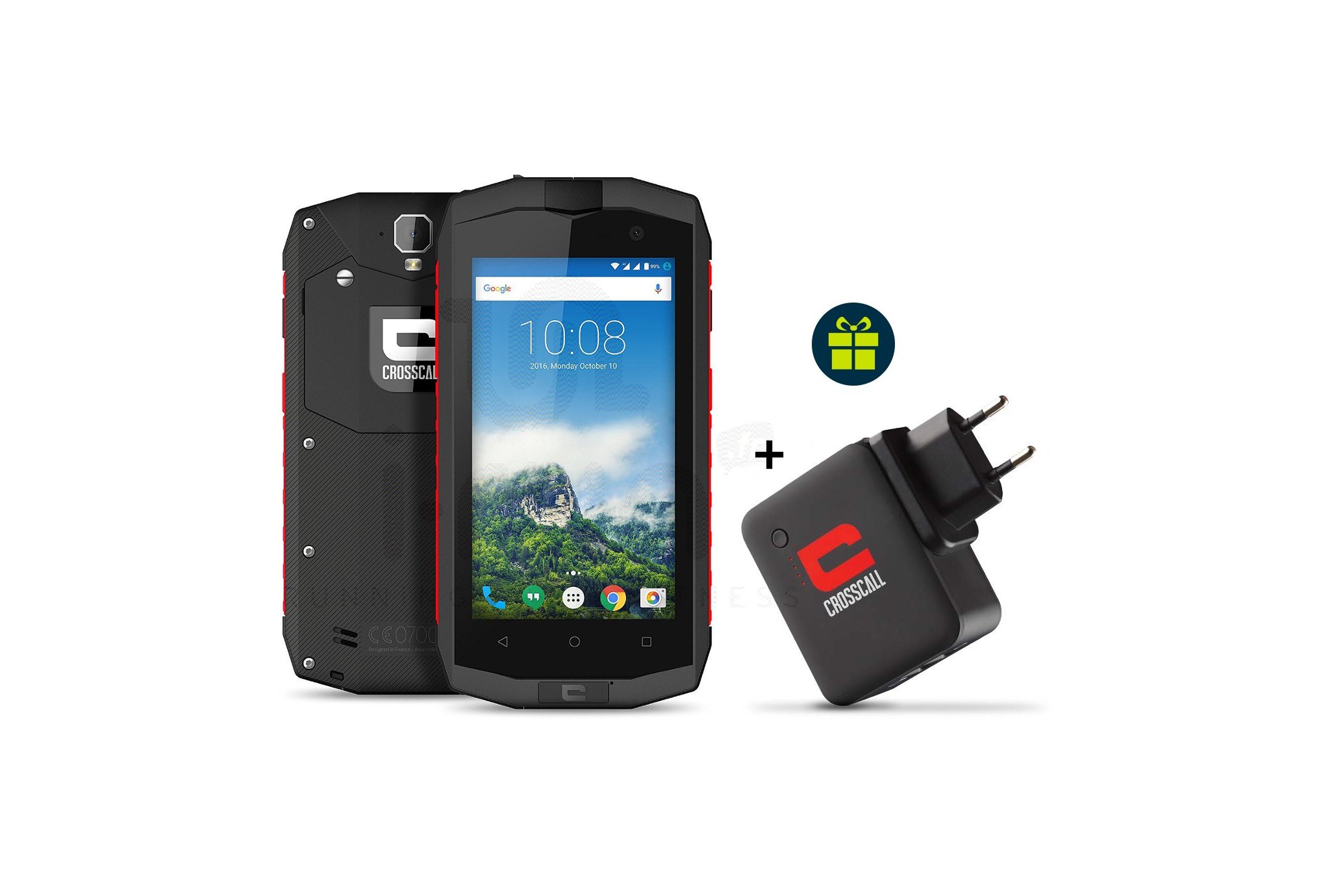 Crosscall Pack Trekker-M1 CORE + cargador Power