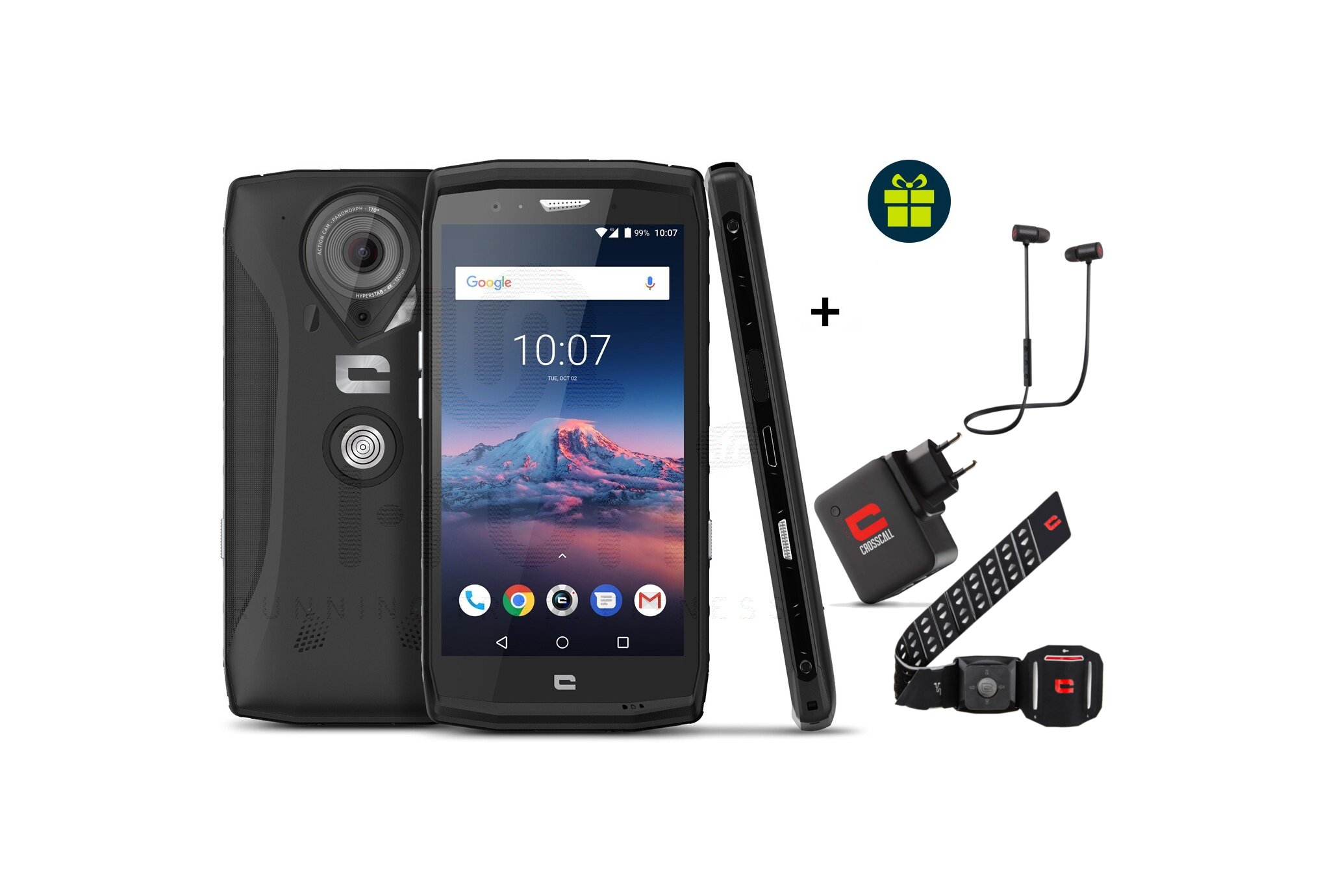 Crosscall Pack Trekker-X4 + 3 Accessoires offerts (X-Play/X-Armband/Power Pack)