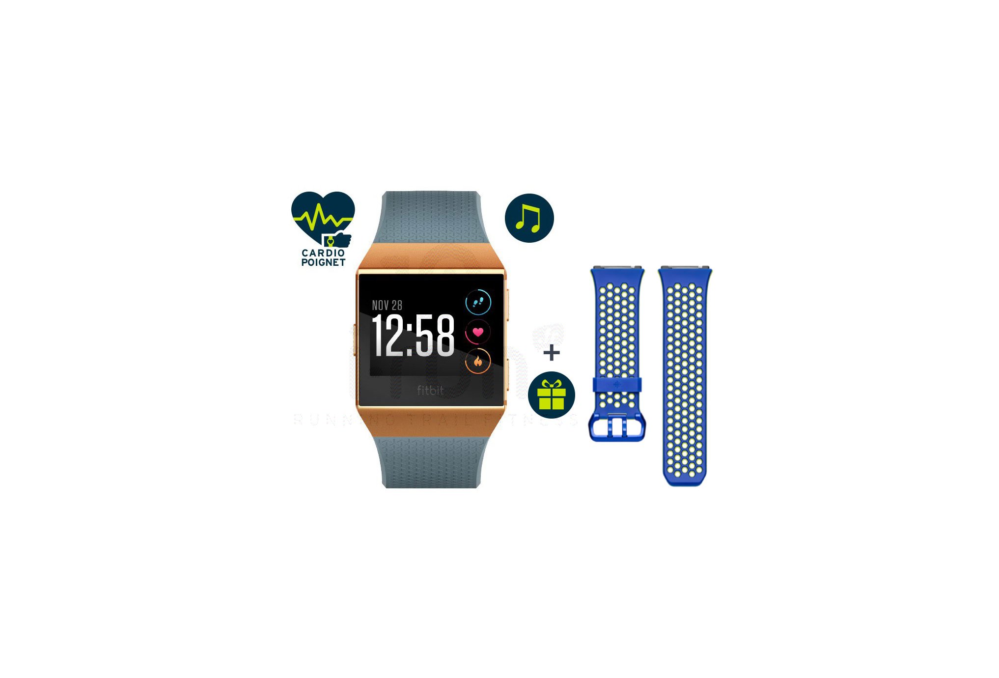 Fitbit Pack Iconic+ Correa Sport de regalo