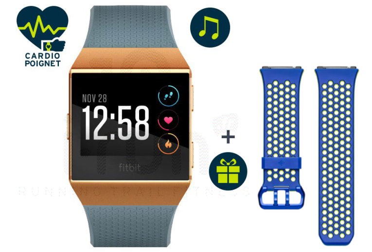 Fitbit Pack Ionic + Bracelet Sport Offert 