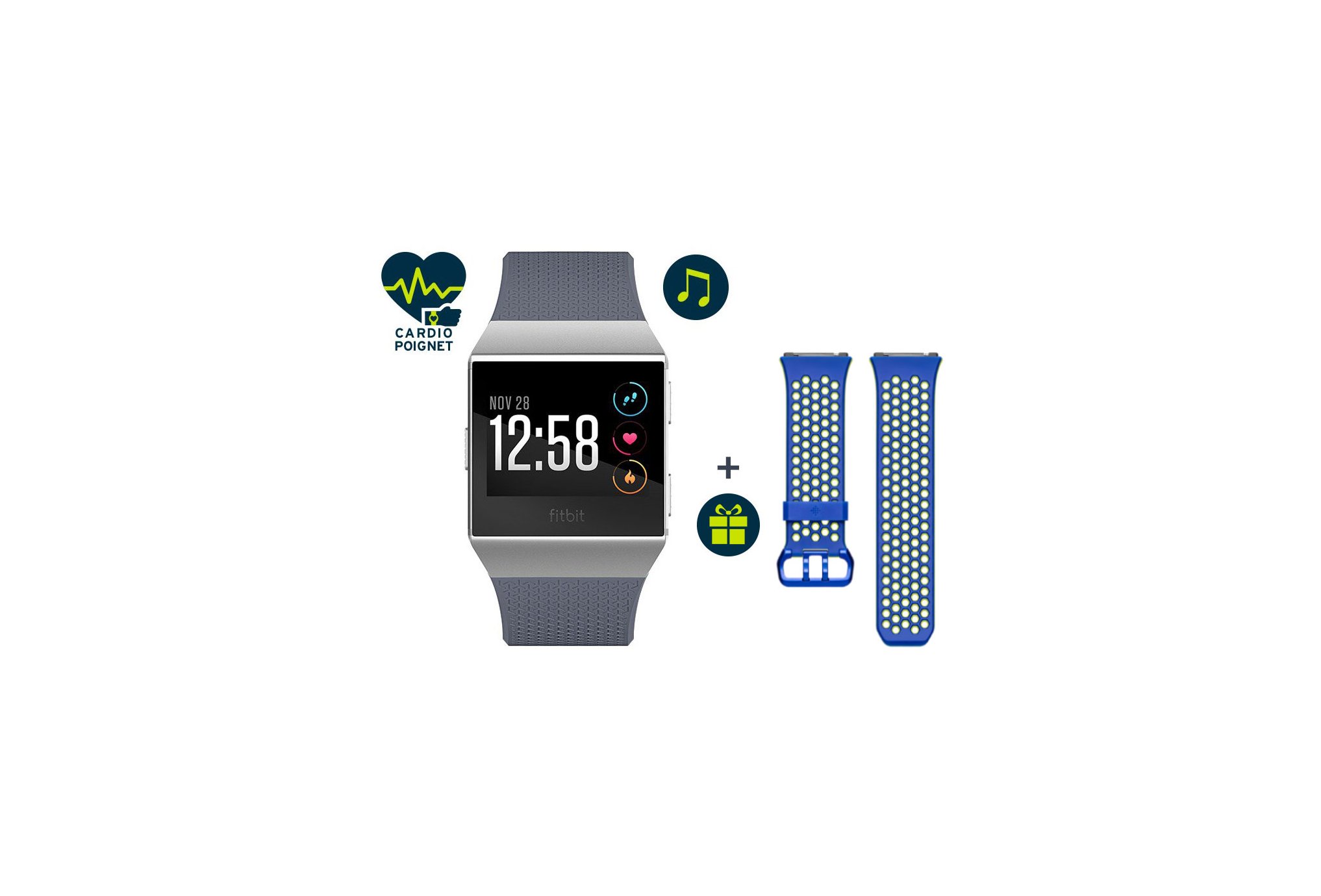 Fitbit Pack Iconic+ Correa Sport de regalo