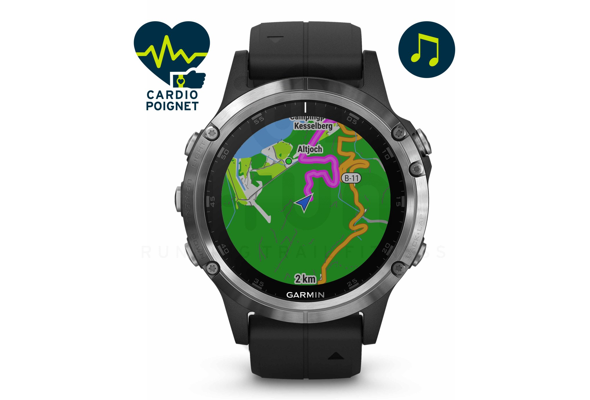 Garmin Fenix 5 Plus Silver