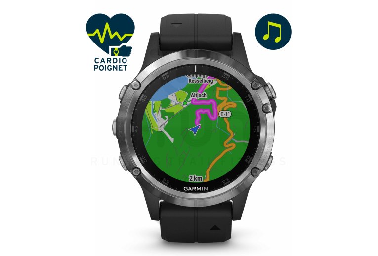 Garmin Fenix 5 Plus Silver 