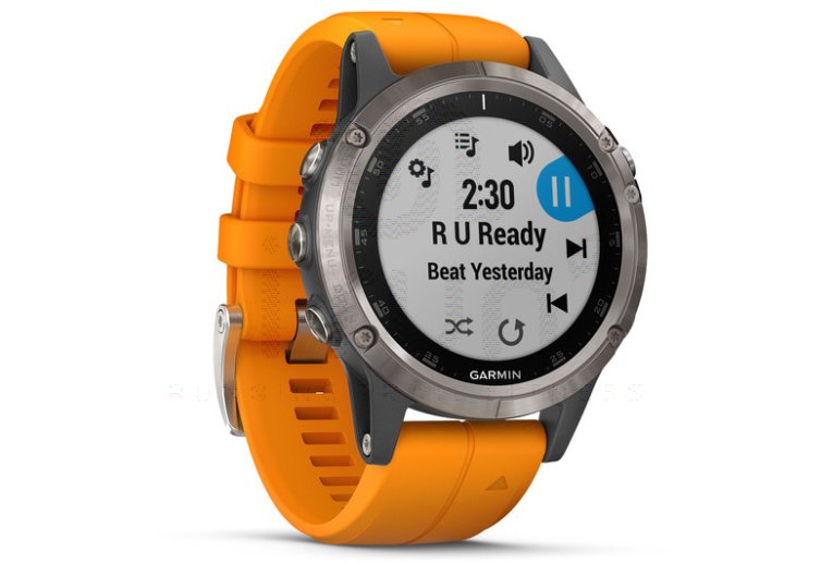 Garmin Fenix 5 Plus Silver Titane Sapphire 