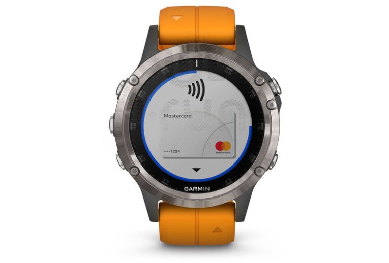 Garmin Fenix 5 Plus Silver Titane Sapphire 