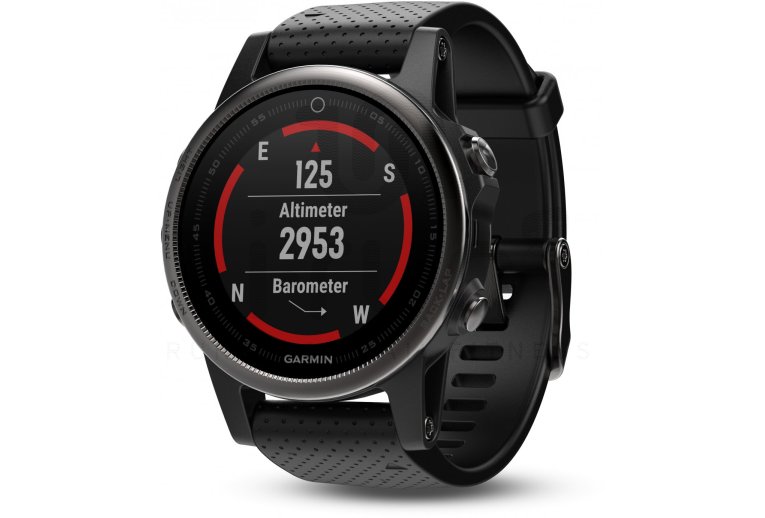 Garmin Fenix 5S GPS Multisport Sapphire Black + Bracelet Offert 