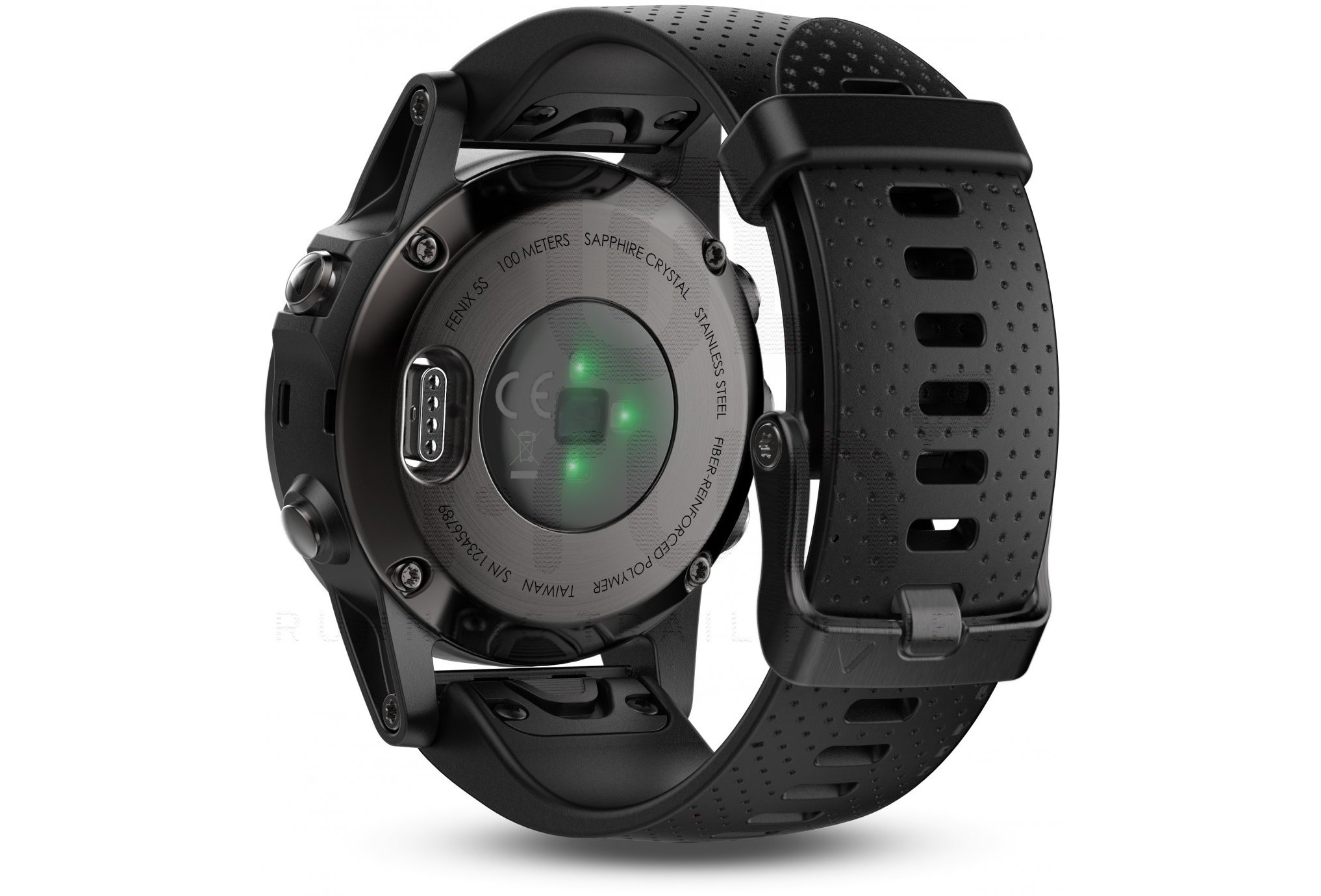 Garmin Fenix 5S GPS Multisport Sapphire Black + Bracelet Offert