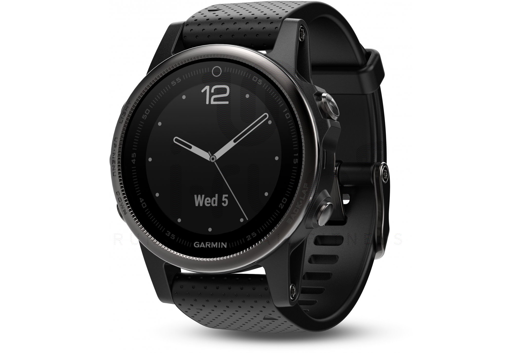 Garmin Fenix 5S GPS Multisport Sapphire Black + Bracelet Offert
