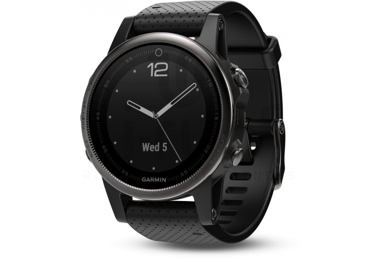 Garmin Fenix 5S GPS Multisport Sapphire Black + Bracelet Offert 