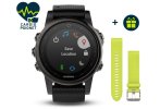 Garmin Fenix 5S GPS Multideportes Zafiro Black + correa QuickFit