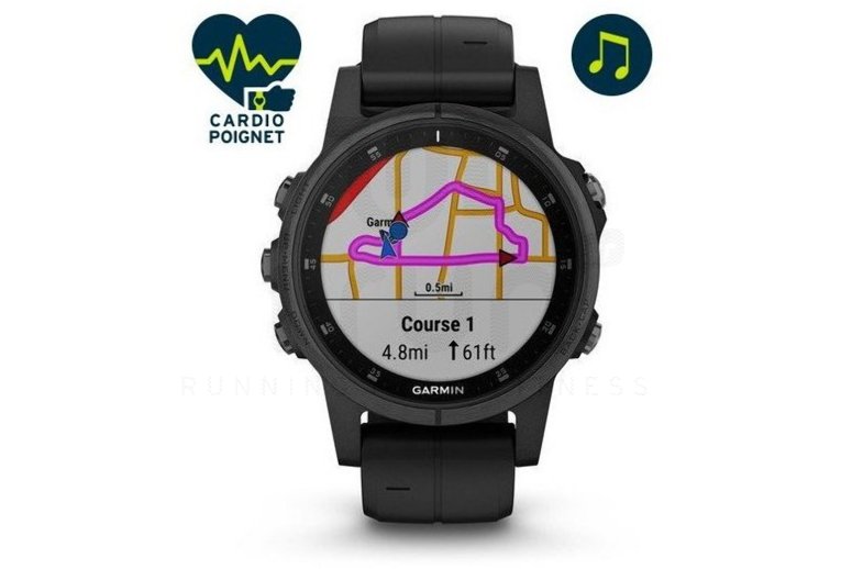 Garmin Fenix 5S Plus Black Sapphire
