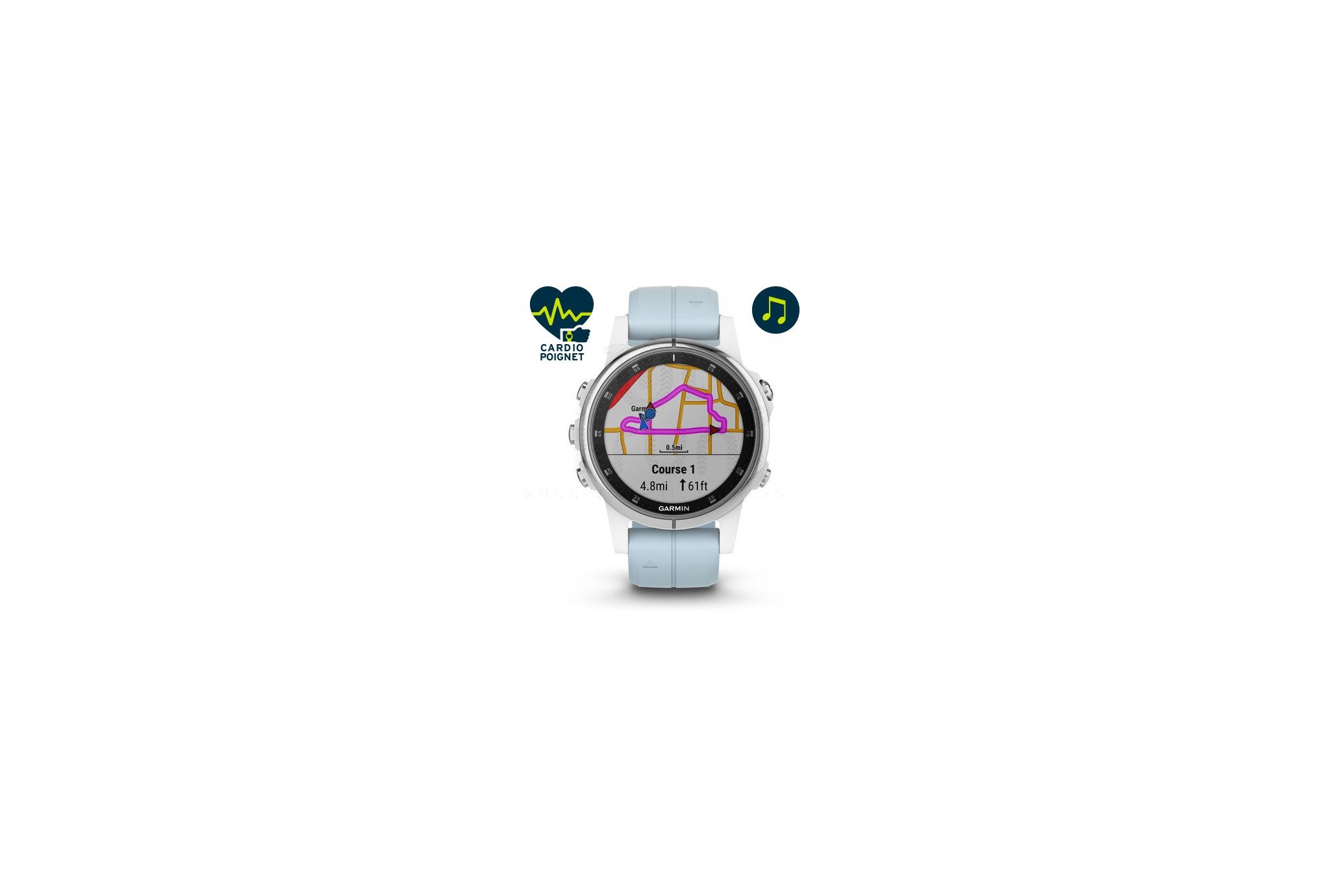 Garmin Fenix 5S Plus Silver