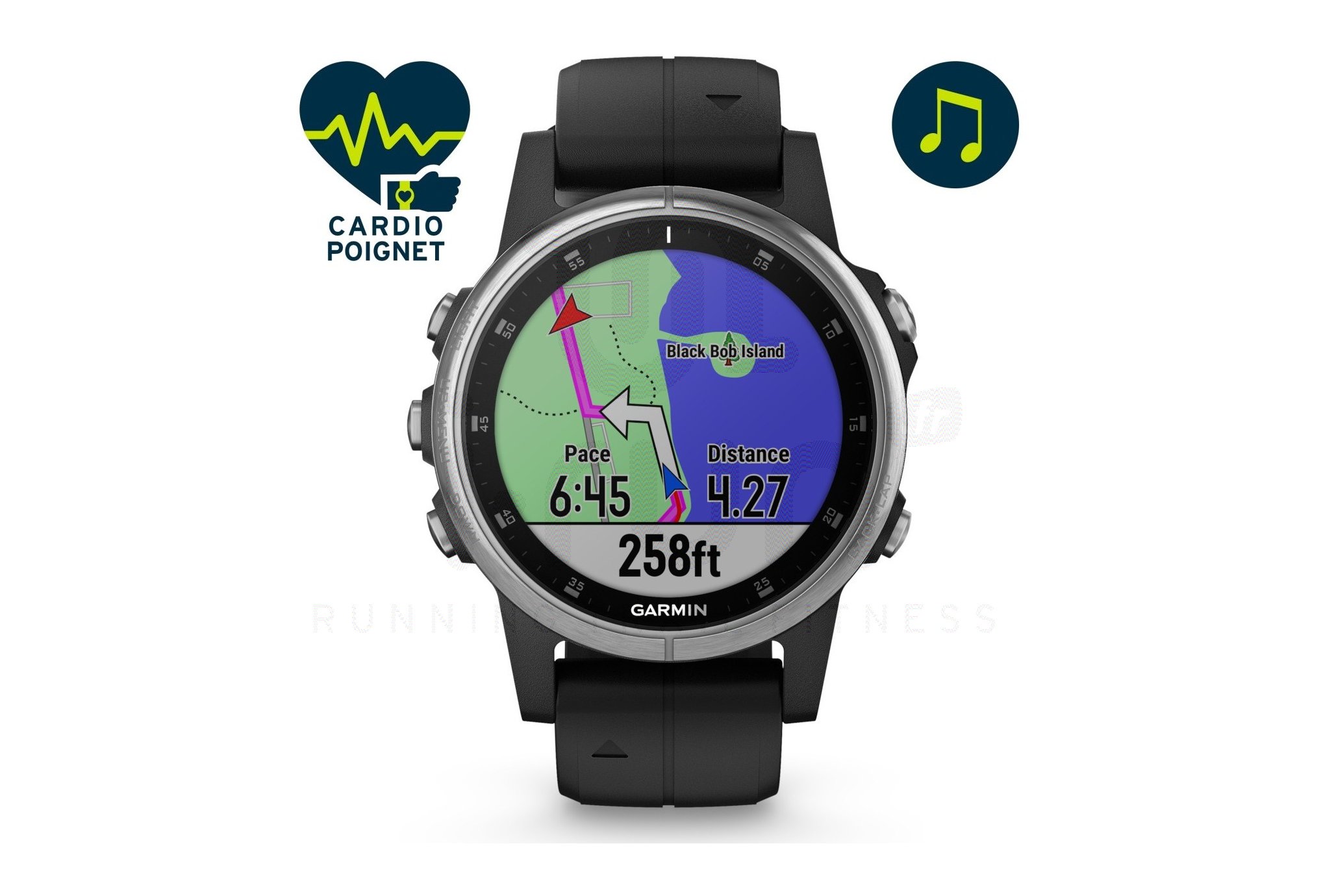 Garmin Fenix 5S Plus Silver