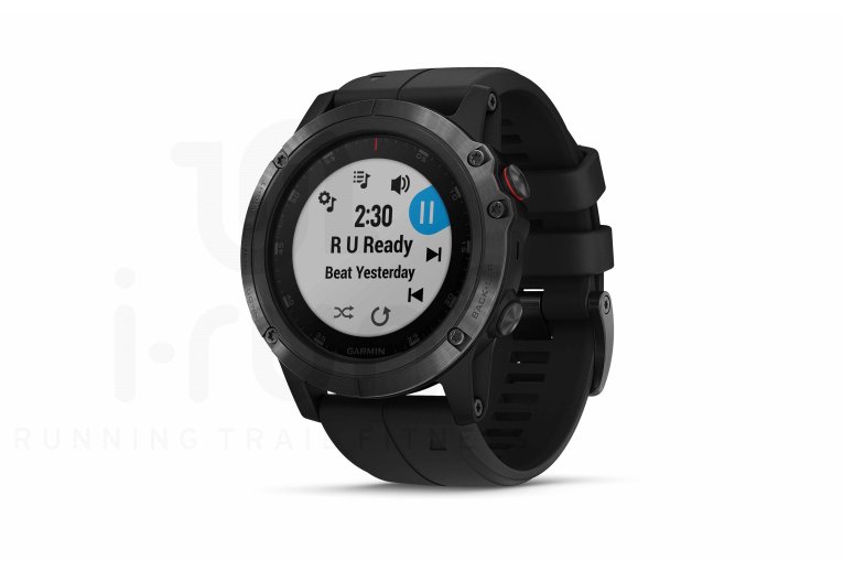 Garmin Fenix 5X Plus Black Zafiro
