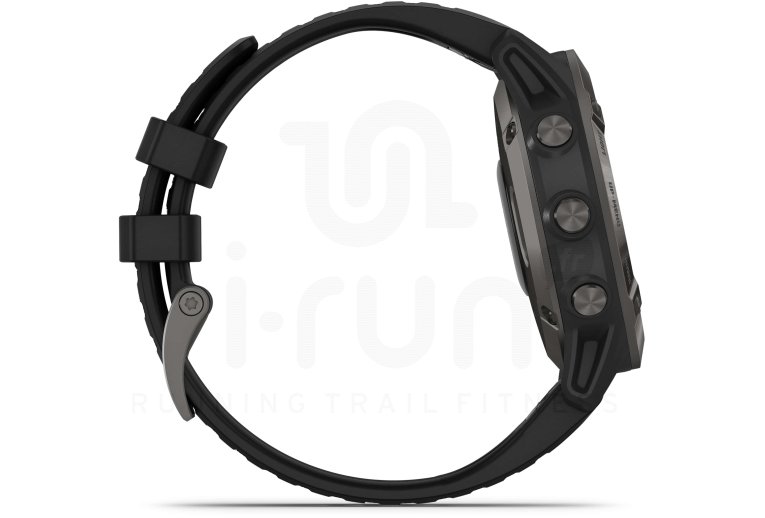 Garmin Fenix 6 Pro Sapphire y correa de cuero QuickFit 22 mm