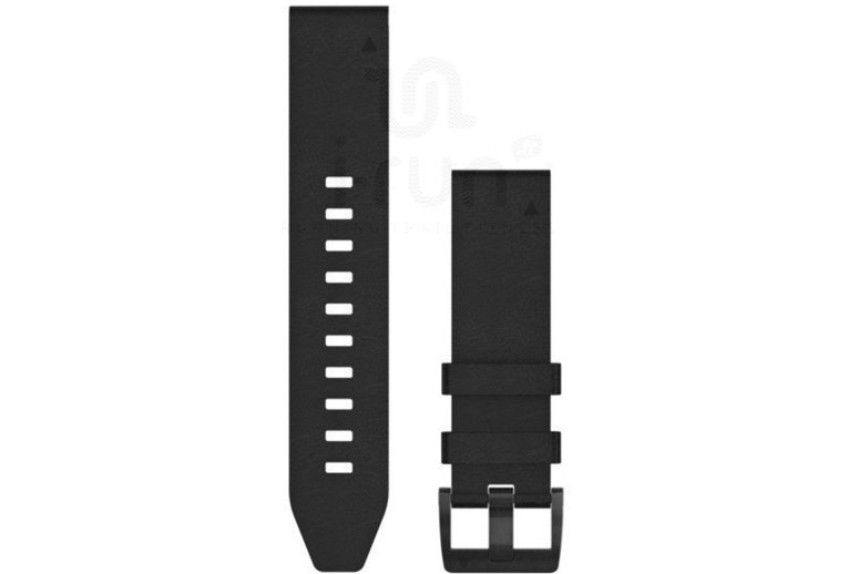 Garmin Fenix 6 Pro Sapphire y correa de cuero QuickFit 22 mm
