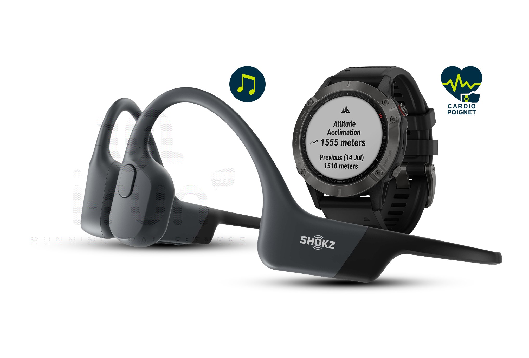Garmin Fenix 6 Pro Sapphire et OpenRun 