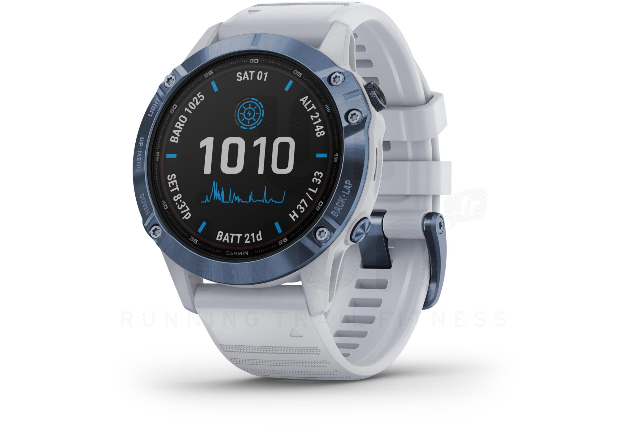 Garmin Fenix 6 Pro Solar Titane 