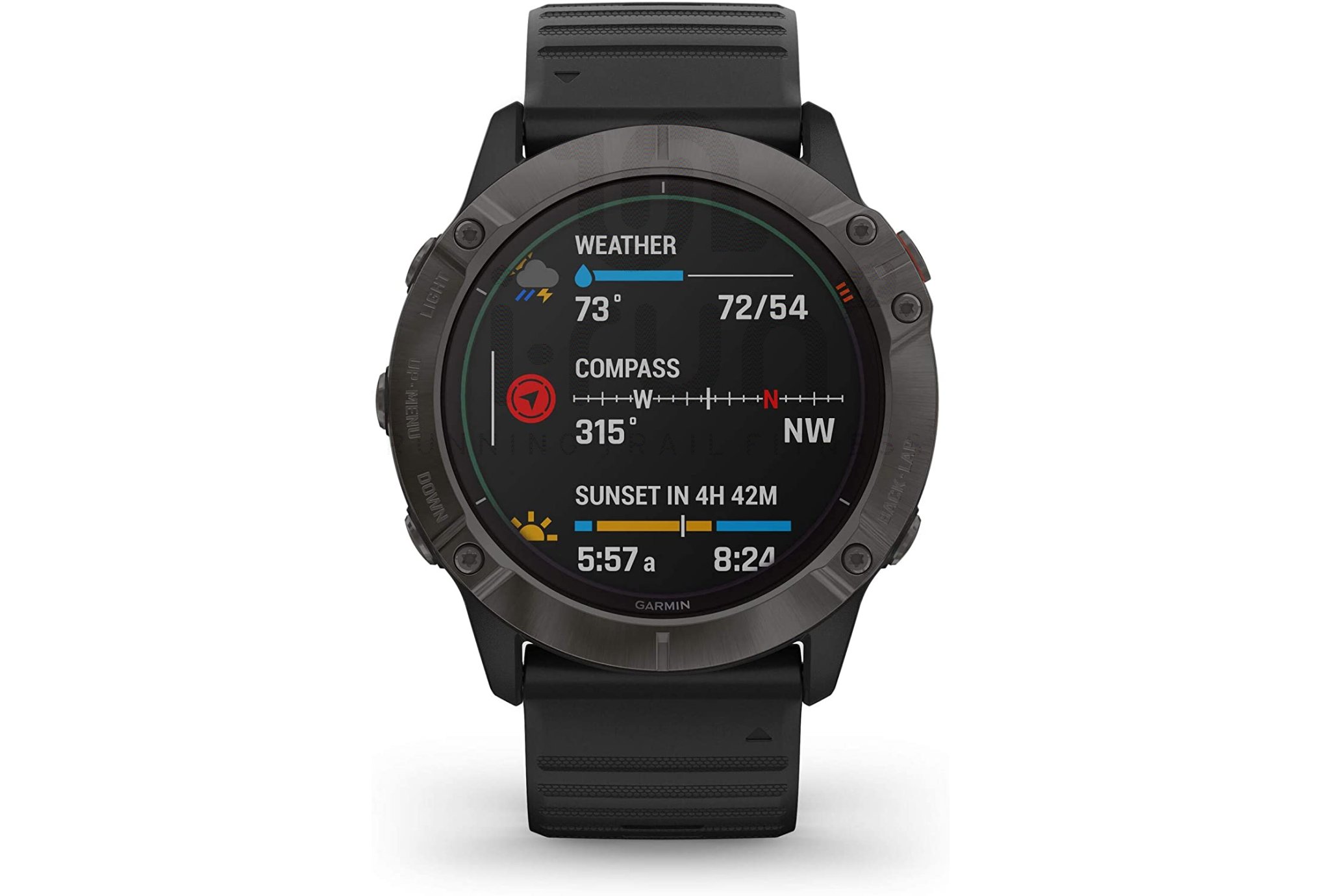 Garmin Fenix 6X Pro Solar Titanio