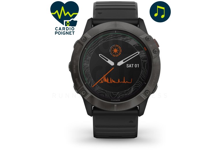 Garmin Fenix 6X Pro Solar Titanio