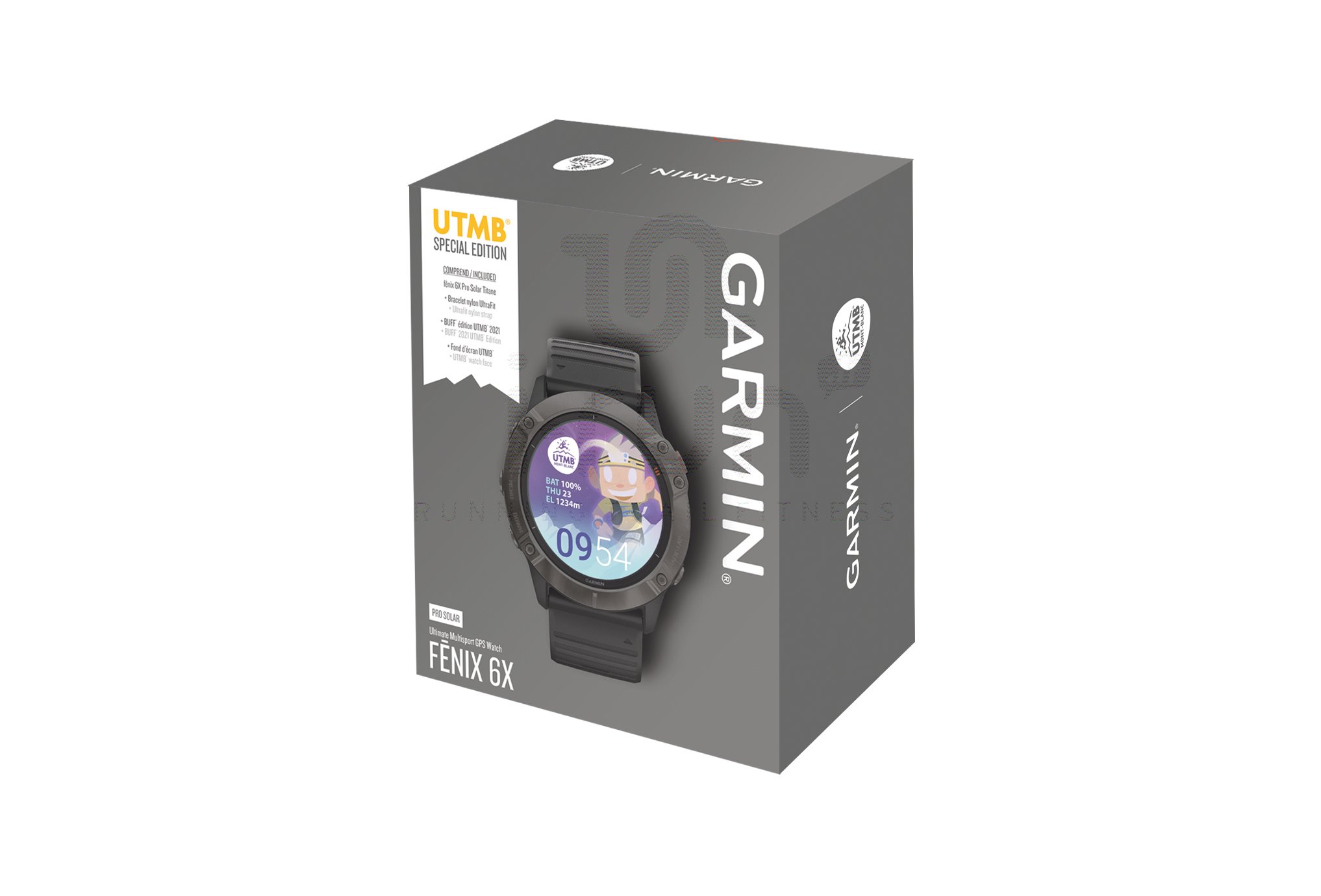 Garmin Fenix 6X Pro Solar UTMB 