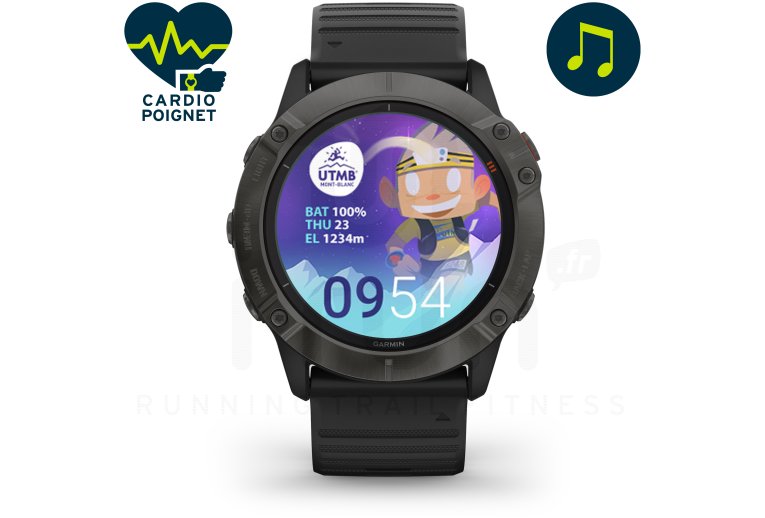 Garmin Fenix 6X Pro Solar UTMB 2021