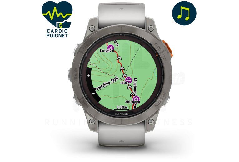 Garmin Fenix 7 Pro Sapphire Solar Titane 