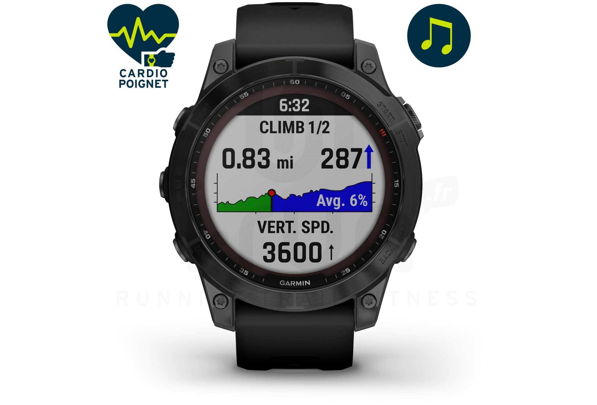 Garmin Fenix 7 Sapphire Solar Titanium