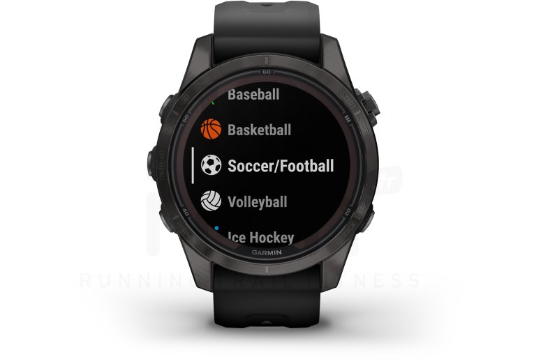 Garmin Fenix 7S Pro Sapphire Solar Titane 