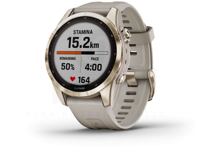 Garmin Fenix 7S Sapphire Solar Titane 