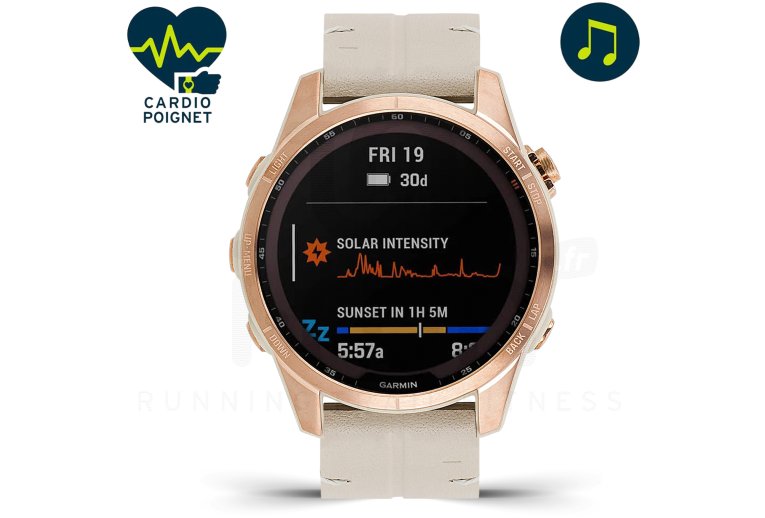 Garmin Fenix 7S Sapphire Solar Titanium