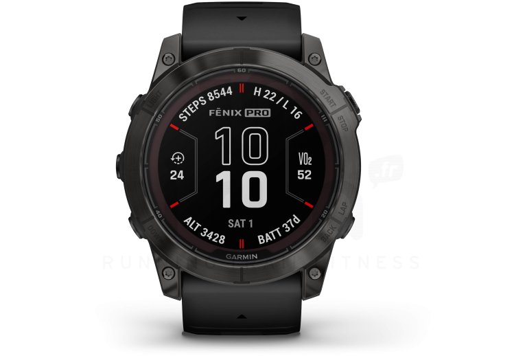 Garmin Fenix 7X Pro Sapphire Solar Titane 