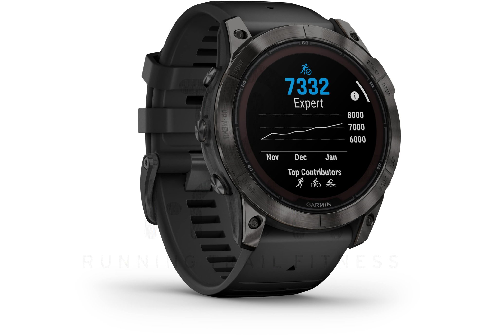 Garmin Fenix 7X Pro Sapphire Solar Titane 