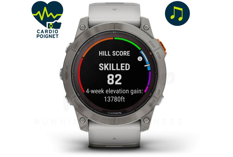 Garmin Fenix 7X Pro Sapphire Solar Titane 