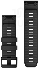 Garmin Fenix 7X Pro Sapphire Solar Titane + bracelet silicone noir