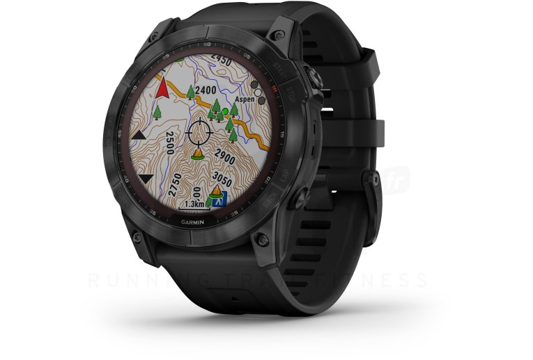 Garmin Fenix 7X Sapphire Solar Titane 