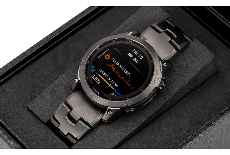 Garmin Fenix 7X Sapphire Solar Titane 