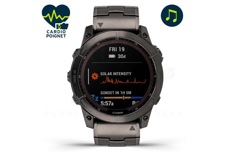 Garmin Fenix 7X Sapphire Solar Titanium