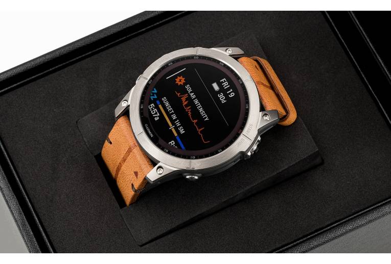 Garmin Fenix 7X Sapphire Solar Titane 