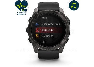 Fenix 8 AMOLED Sapphire Titane 51mm