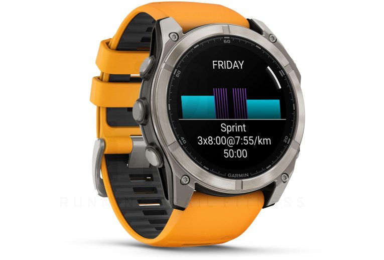 Garmin Fenix 8 AMOLED Sapphire Titane 51mm